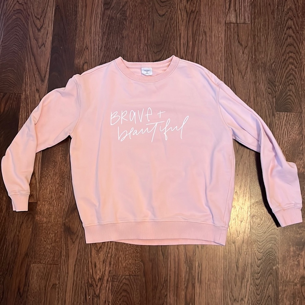 ascolour Brave And Beautiful Crewneck Sweatshirt